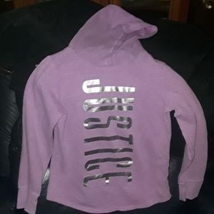 Justice hooded sweatshirt